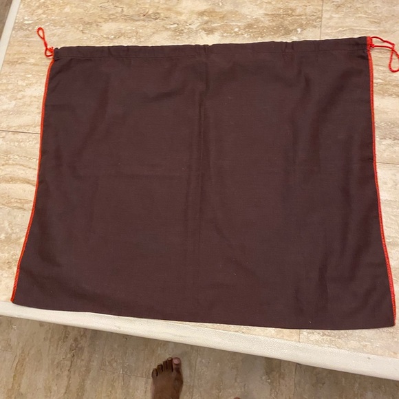 Coach brown dust bag 18 L x 22 W approximately - EUC - Picture 2 of 2